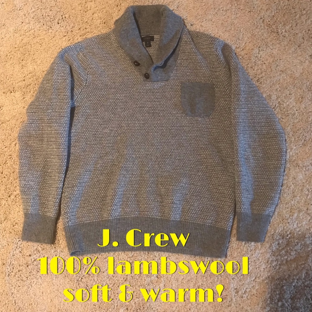 ⚡️J Crew ⚡️cowl collar lambswool